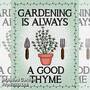 Gardening Is Always A Good Thyme Sign