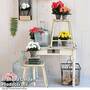 Artificial Begonia in Grey Pot Colour Collection