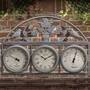 Garden Wall Clock - Grey