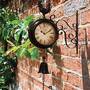 Wall Mounted Metal Rooster Clock