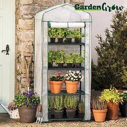 Garden Grow Premium 4 Tier Greenhouse
