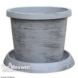 Modern Grey Patio Pot