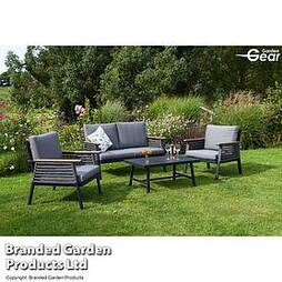 4 Seater Aluminium Garden Furniture Set